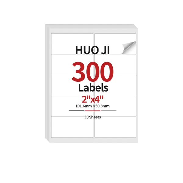Pre-Printed Labels